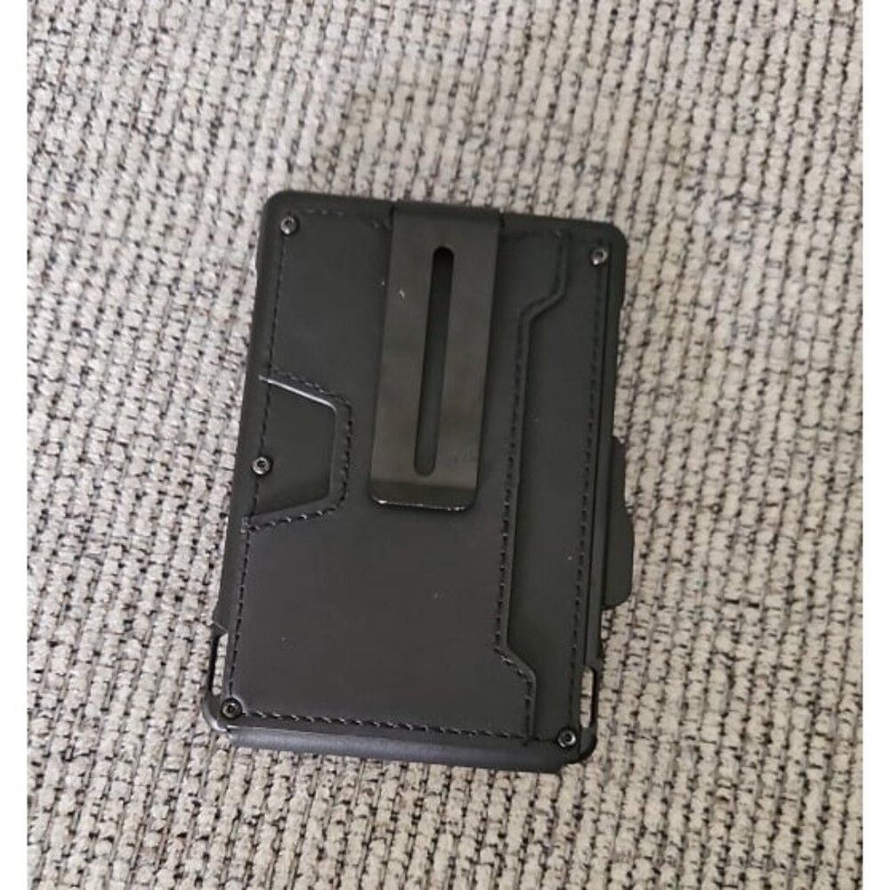 New Wallet for Men - with Money Clip Slim Leather Slots Credit Card Holder RFID
